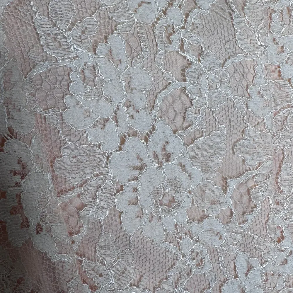 1980s Cachet Bari Protas Victorian Romantic Lace Peplum Suit Set USA Size 4
